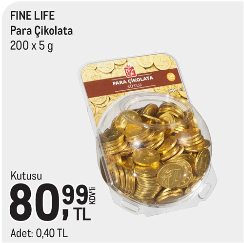 Fine Life Para Çikolata 200x5 g image