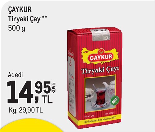 Çaykur Tiryaki Çay 500 g image