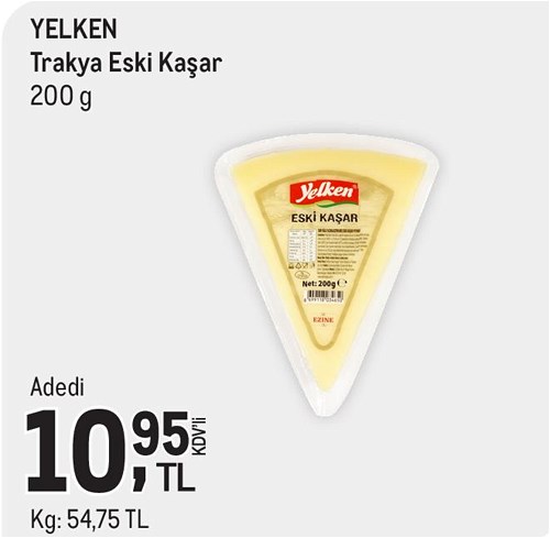 Yelken Trakya Eski Kaşar 200 g image