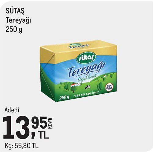 Sütaş Tereyağı 250 g image