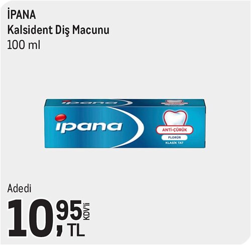 İpana Kalsident Diş Macunu 100 ml image