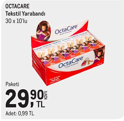 Octacare Tekstil Yarabandı 30x10'lu image