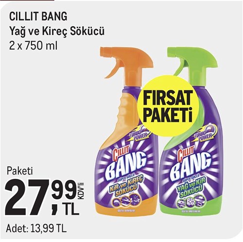 Cillit Bang Yağ ve Kireç Sökücü 2x750 ml image