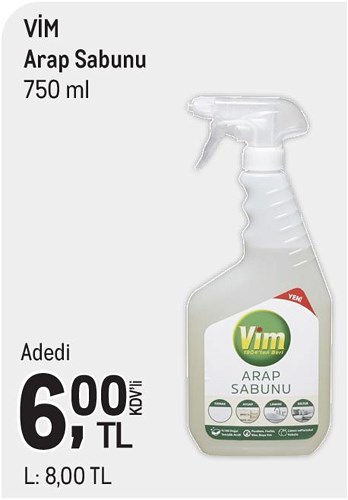 Vim Arap Sabunu 750 ml image