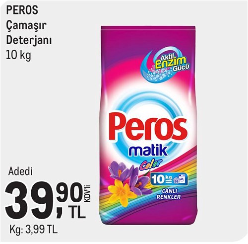 Peros Çamaşır Deterjanı 10 kg image