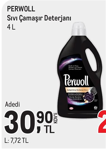 Perwoll Sıvı Çamaşır Deterjanı 4 l image