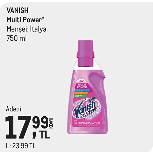 Vanish Multi Power 750 ml image