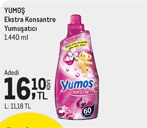 Yumoş Extra Konsantre Yumuşatıcı 1440 ml image