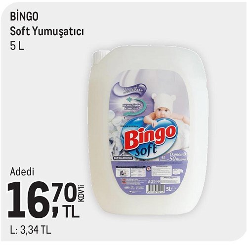 Bingo Soft Yumuşatıcı 5 l image