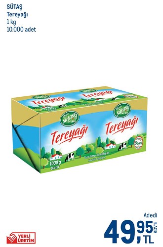 Sütaş Tereyağı 1 kg image