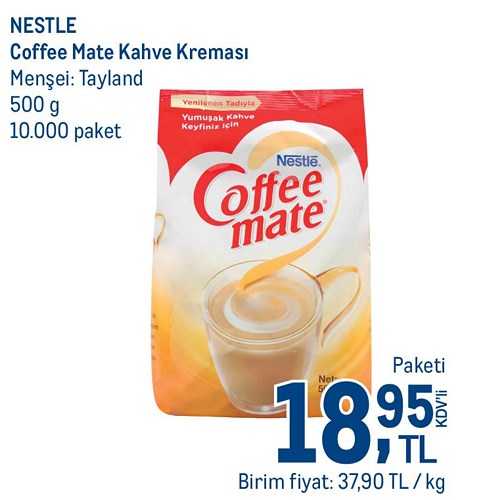 Nestle Coffee Mate Kahve Kreması 500 g image