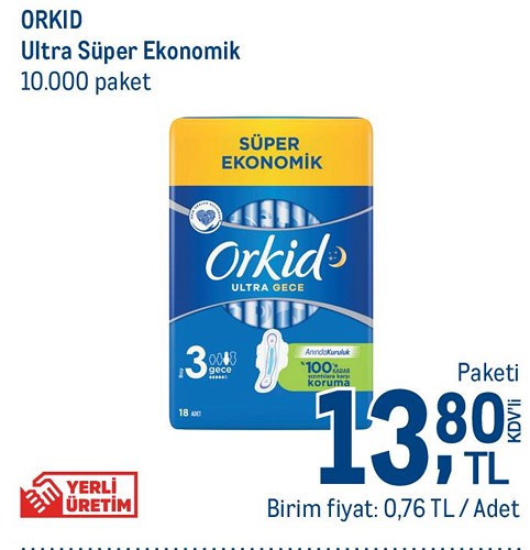 Orkid Ultra Süper Ekonomik image