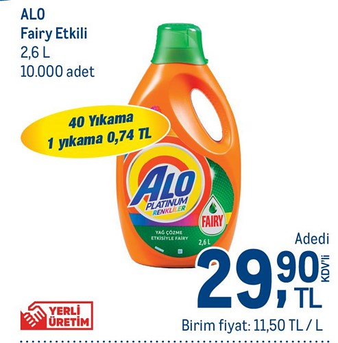 Alo Fairy Etkili 2,6 l image