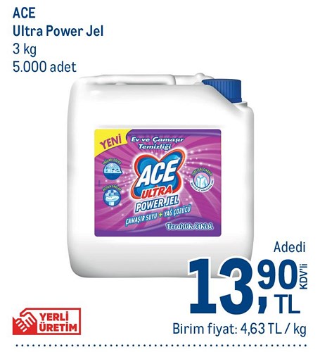 Ace Ultra Power Jel 3 kg image