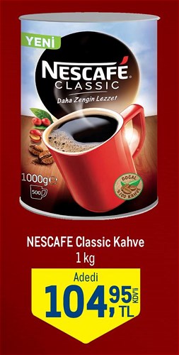 Nescafe Classic Kahve 1 kg image