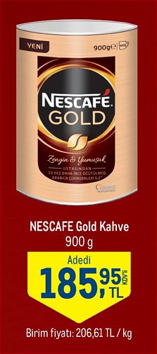 Nescafe Gold Kahve 900 g image