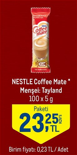 Nestle Coffee Mate 100x5 g image