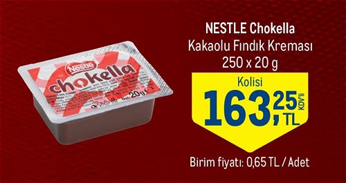 Nestle Chokella Kakaolu Fındık Kreması 250x20 g image