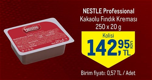 Nestle Professional Kakaolu Fındık Kreması 250x20 g image