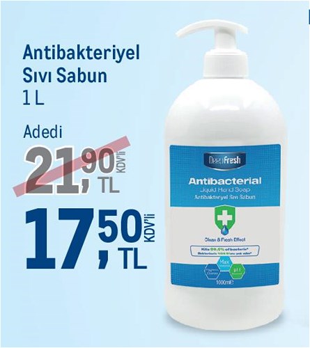 DeepFresh Antibakteriyel Sıvı Sabun 1 l image