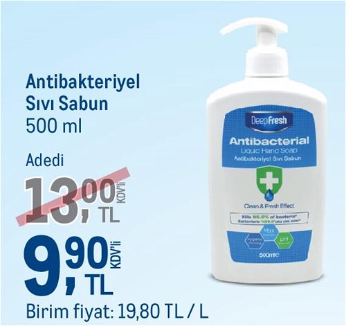 DeepFresh Antibakteriyel Sıvı Sabun 500 ml image