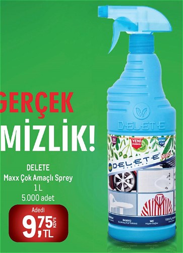 Delete Maxx Çok Amaçlı Sprey 1 l image