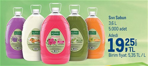 Komili Sıvı Sabun 3,6 l image