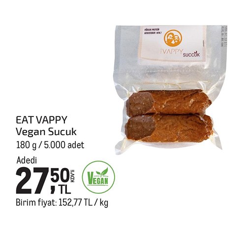 Eat Vappy Vegan Sucuk 180 g image