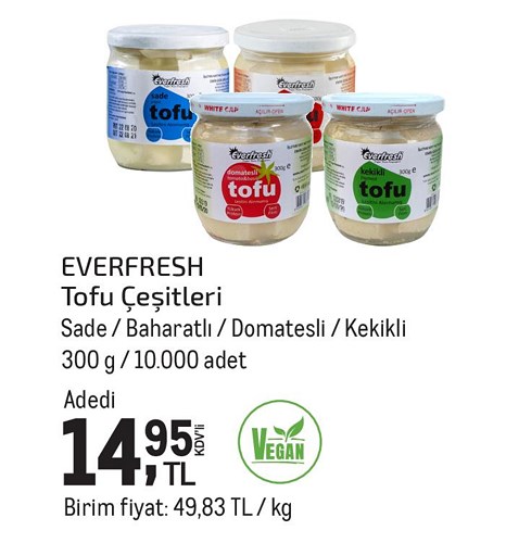 Everfresh Tofu Çeşitleri 300 g image