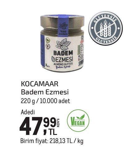 Kocamaar Badem Ezmesi 220 g image