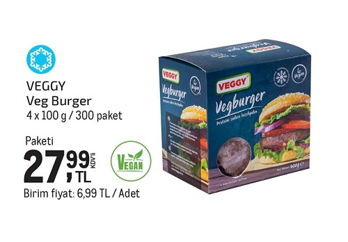 Veggy Veg Burger 4x100 g image