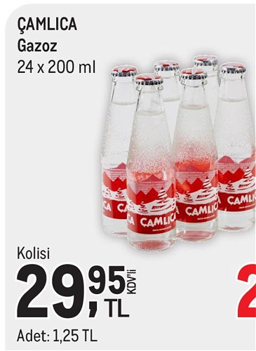 Çamlıca Gazoz 24x200 ml image