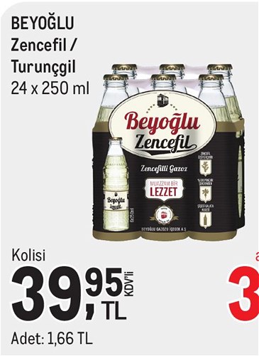 Beyoğlu 24x250 ml Zencefil/Turunçgil image