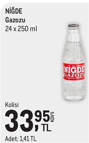 Niğde Gazozu 24x250 ml image