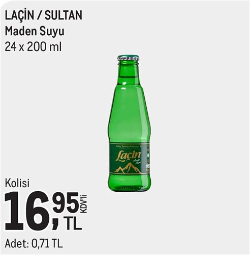 Laçin / Sultan Maden Suyu 24x200 ml image