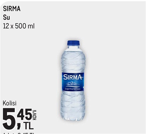 Sırma Su 12x500 ml image