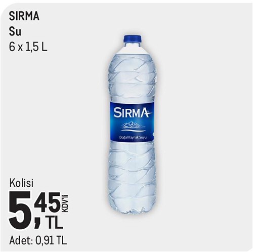 Sırma Su 6x1,5 l image