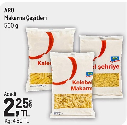 Aro Makarna Çeşitleri 500 g image