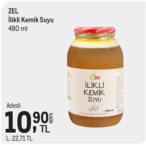 Zel İlikli Kemik Suyu 480 ml image