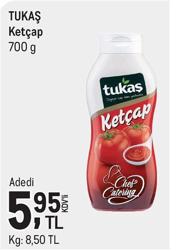 Tukaş Ketçap 700 g image