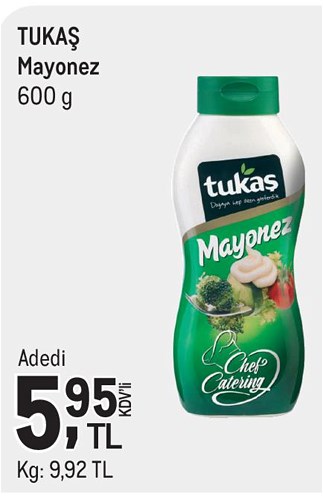 Tukaş Mayonez 600 g image