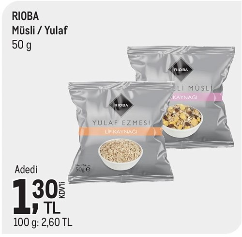 Rioba Müsli/Yulaf 50 g image