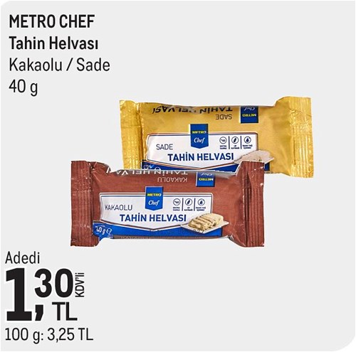 Metro Chef Tahin Helvası 40 g image