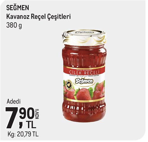 Seğmen Kavanoz Reçel Çeşitleri 380 g image