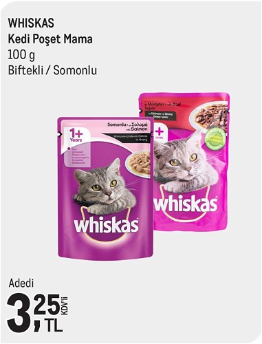 Whiskas Kedi Poşet Mama 100 g image