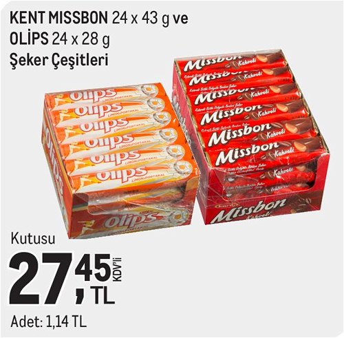 Kent Missbon/Olips Şeker Çeşitleri image