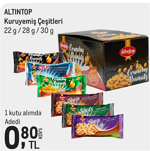 Altıntop Kuruyemiş Çeşitleri 22 g/28 g/30 g image