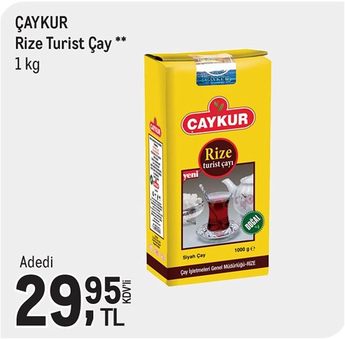 Çaykur Rize Turist Çay 1 kg image