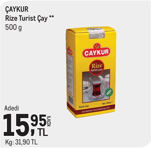 Çaykur Rize Turist Çay 500 g image