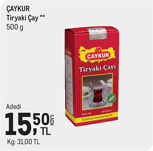 Çaykur Tiryaki Çay 500 g image